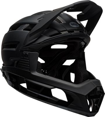 Bell Super Air R Full Face Helmet - Matte Gloss Black 20, Matte Gloss Black 20
